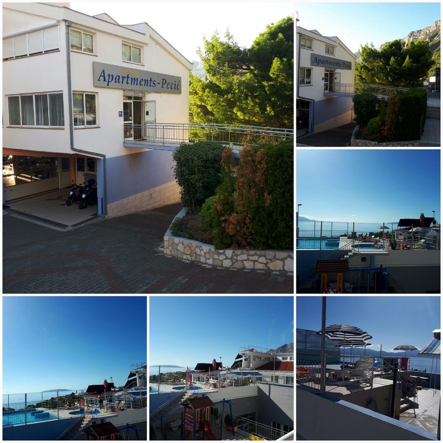 Aparthotel Pecic Gradac  Eksteriør billede